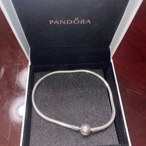 Pandora Moments snake chain charm bracelet